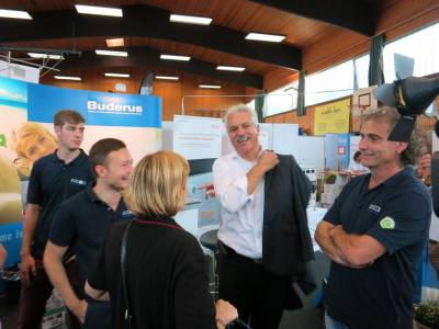 Bei den Ausstellern:
Peter Christ