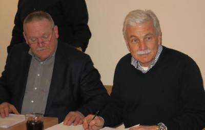 MdL Johannes Zehfuss und der      1. Beigeordneter Karl-Heinz Hasenstab