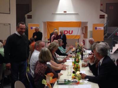 Die Stimmung ist gut