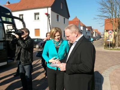 Ankunft von Julia Klckner