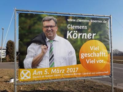 Clemens Krner - viel geschafft, viel vor -